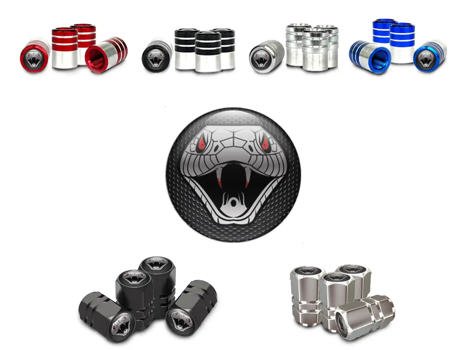 Tyre Valve Stem Caps for Motorcycles High-End Build